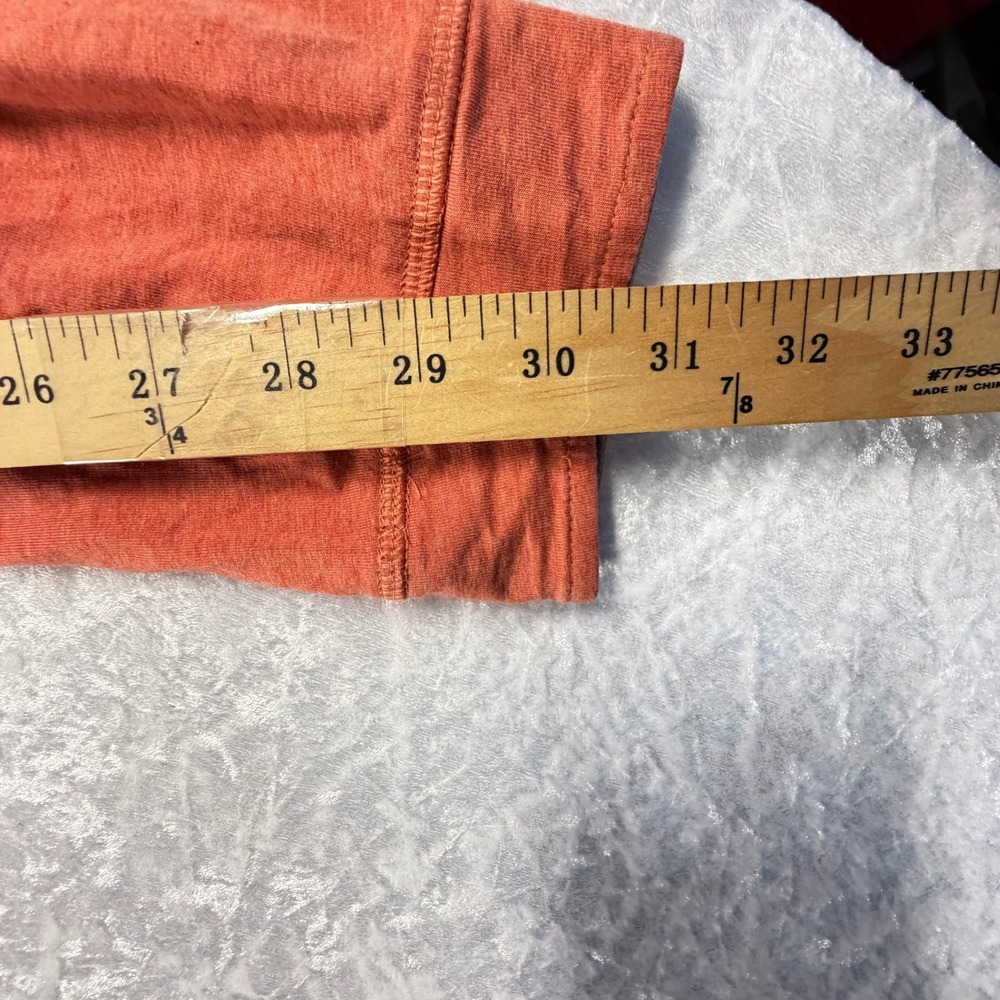 Tasc Performance Quarter Zip Men XXL Orange Bamboo Organic Cotton Pullover FA21 - Picture 7 of 9